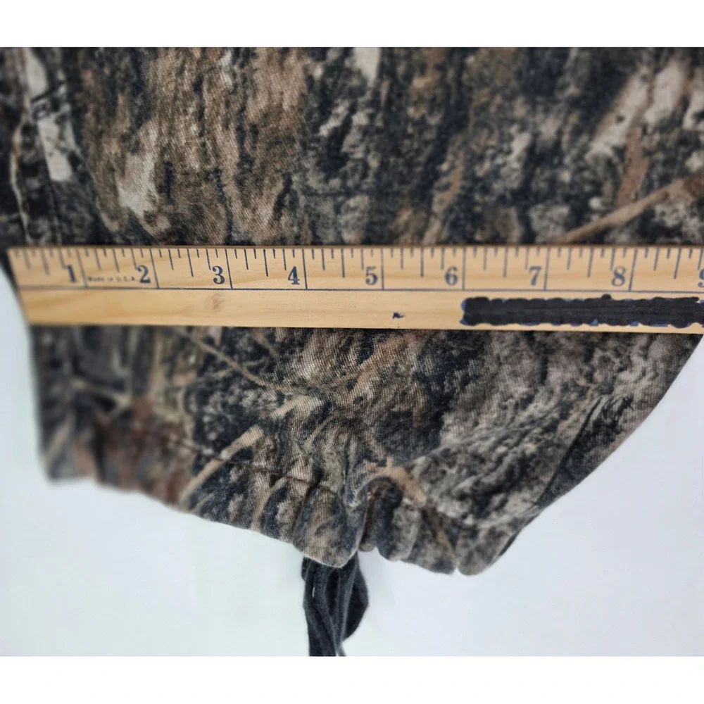 TrueTimber Camo Hunting Cargo Pants DRT Mens Medium 34x30 Missing Button
